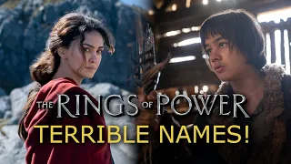 TERRIBLE names used in The Rings of Power... Fans are upset with the endless lore-inaccuracies