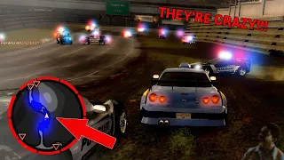 COPS become really AGRESSIVE and CRAZY with this MOD! - NFS MW Relentless Cops