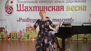 Целенко Яна. Муз.Е.Мартынова "Лебединая верность"