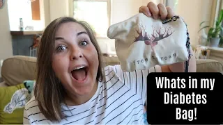 Whats in my Type 1 Diabetes Bag!!