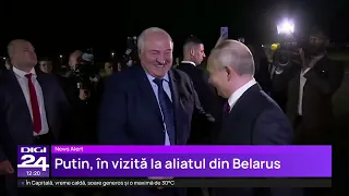 Putin îl vizitează pe Lukașenko, după ce Rusia a început manevrele nucleare tactice cu Belarus