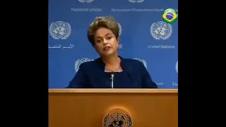 Relembre, Dilma Rousseff em discurso na ONU, "vamos estocar o vento"
