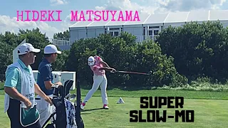 Hideki Matsuyama - Face on Driver Swing - (2019) (Slow Motion)