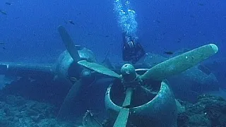 BODRUM - DOUGLAS C-47 DAKOTA UÇAK BATIĞI (Plane Wreck) by SAKİ UĞURLU
