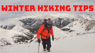 FOUR Colorado WINTER Hiking Tips & Advice