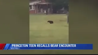 Princeton bear sighting captured on camera