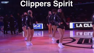 Clippers Spirit (Los Angeles Clippers Dancers) - NBA Dancers - 1/17/2022 dance performance
