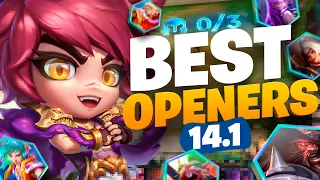 Best Openers and How to Play Early Game | TFT Patch 14.1