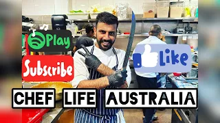 Working as a chef in Australia || chef life Australia || day at work|| pakistani family in Australia