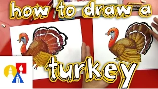 How To Draw A Turkey