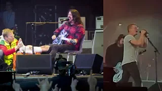 Dave Grohl Spots Doctor Who Treated His Leg, Lets Him Perform Foo Fighters Song