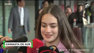 "Un fel de Nadia" Amalia Lică, gimnasta de aur a României, a făcut-o pe şefa Federaţiei să plângă!