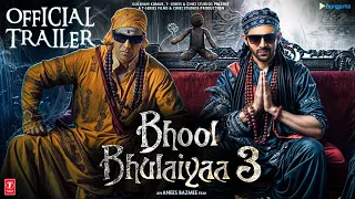 Bhool Bhulaiyaa 3 | Official Trailer |Kartik Aaryan,Vidya Balan, Tripti Dimri |Anees Bazmee |Concept