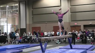 Ella Kate Parker, Cincinnati L10 Beam 2024 UGA Invite