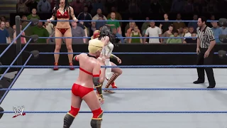 WWE 2K17 Big Barda and Wonder Woman vs. Mother Russia and Fangirl - Elimination Tag