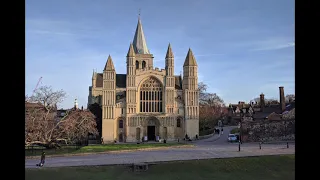 BBC Choral Evensong from Rochester Cathedral on 27th March 1987