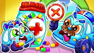 Medicine Is not Candy 💊🚫🍬 Home Safety Tips Song For Kids🚓🚌🚑🚗 + More Nursery Rhymes by BabyCars