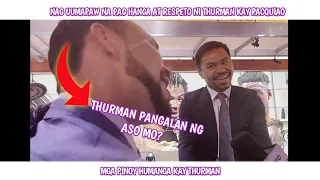 Ang nag uumapaw na respeto ni Thurman kay Pacquiao | Manny Pacquiao and Keith Thurman Funny Moments