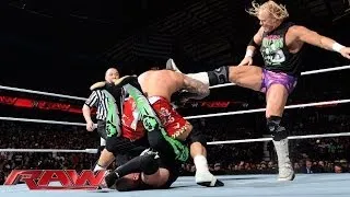 The New Age Outlaws vs. The Usos -- WWE Tag Team Championship Match: Raw, March 3, 2014