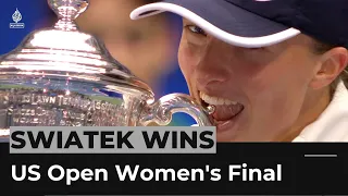 Iga Swiatek wins 2022 US Open women's singles title