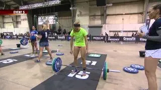 CrossFit - Central East Regional Live Footage: Team Event 5