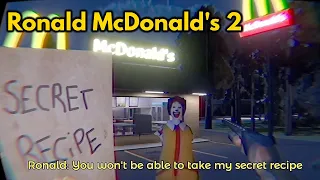 Ronald McDonald's 2 Indie Horror Game - All 4 Endings