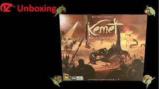 Kemet - Blood and Sand Unboxing and Rambling