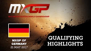 MXGP of GERMANY 2017 Qualifying Highlights #Motocross