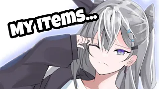 Zeta's Frustrated After Losing Her Items So Many Times [ Vestia Zeta | Hololive Clip ]