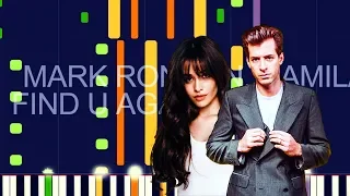 Mark Ronson ft. Camila Cabello - FIND U AGAIN (PRO MIDI REMAKE) - "in the style of"