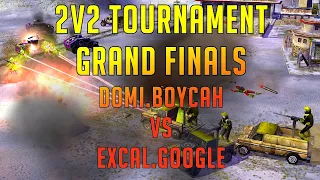 2v2 Tournament Grand Finals - Domi.Boycah vs Excal.Google - Generals Zero Hour