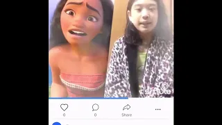 “How Far I’ll go” duet with Moana (smule) Julia