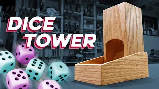 Make your own Dice Tower // Scrap wood from the attic!