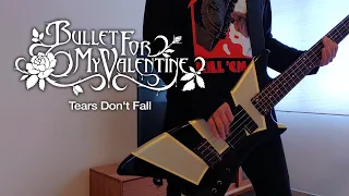 Bullet For My Valentine - "Tears Don't Fall" (Bass Guitar Cover with Tab ベース弾いてみた)