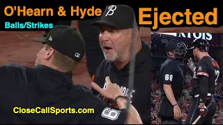 E41-2 - Ryan O'Hearn Ejected After 2nd Strikeout & Brandon Hyde Also Tossed by Umpire Alex Tosi