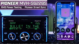 Pioneer MVH-S622BS Double DIN Digital Media Receiver with SMART SYNC - RMS Power Testing