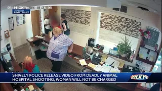 Surveillance video shows moments leading up to Shively Animal Clinic shooting