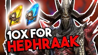 10X HEPHRAAK - They're actually doing it! | Raid: Shadow Legends