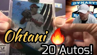 2022 Topps Clearly Authentic Baseball Card 20 Box Case Break #1   Sports Cards