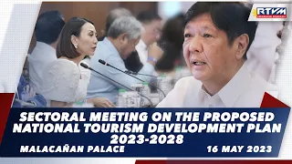 Sectoral Meeting on the Proposed National Tourism Development Plan 2023-2028 5/16/2023