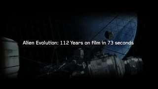 Alien Evolution: 112 Years in 73 Seconds | #BFISciFi