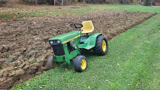 plowing with 1971 John deere 140 H3 and brinely sleeve hitch plow (plow day)