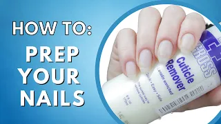 Nail Prep for Dip Powder Nails | Beginner Basics Series