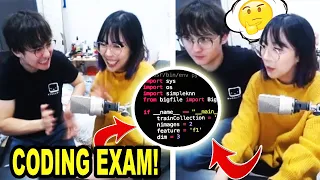 Michael Gives LILY A CODING EXAM!! Lily Passes The Exam??