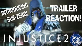 SUB-ZERO TRAILER REACTION! 'Introducing Sub-Zero' Injustice 2 DLC
