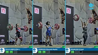 Clean and Jerk lifts comparison - Grand Prix Lima - Women - 76kg