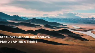 Beethoven - Moonlight Sonata (1st Movement - 2 Hours Extended) | Amine Otmane