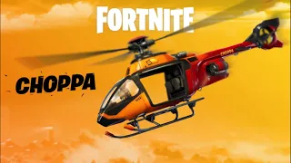 New Helicopter (Choppa) Gameplay in fortnite | fireving