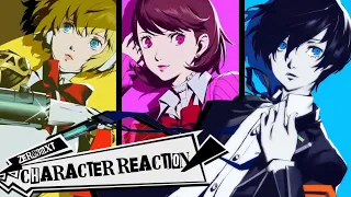 Non Persona Fan REACTS to EVERY CHARACTER TRAILER for Persona 3 Reload!