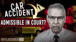 IS YOUR CAR ACCIDENT REPORT ADMISSIBLE IN COURT⁉⚠️ || Guy DiMartino Law